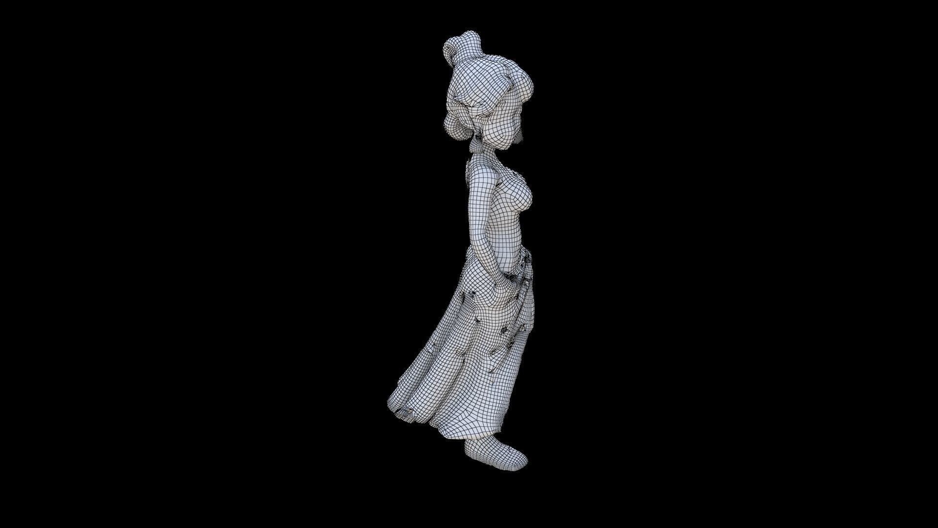 Arabian Princess 3D model_5