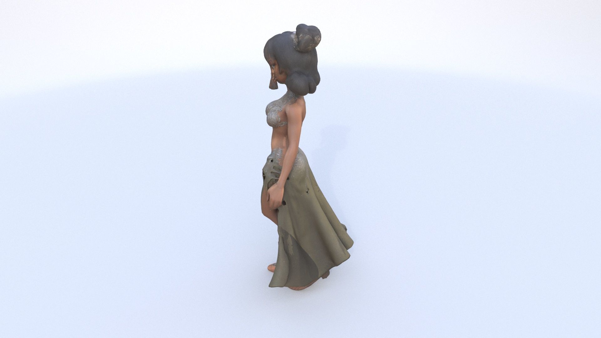 Arabian Princess 3D model_3