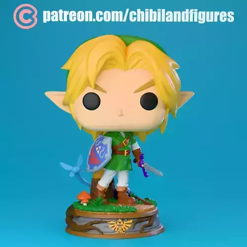 Link - Funko Figure from Ocarina of Time Game