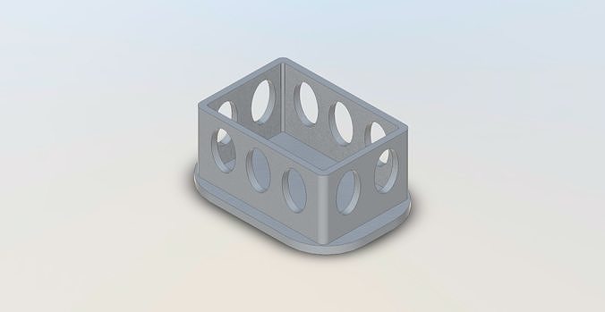 Sugar Packet Holder Free 3D print model