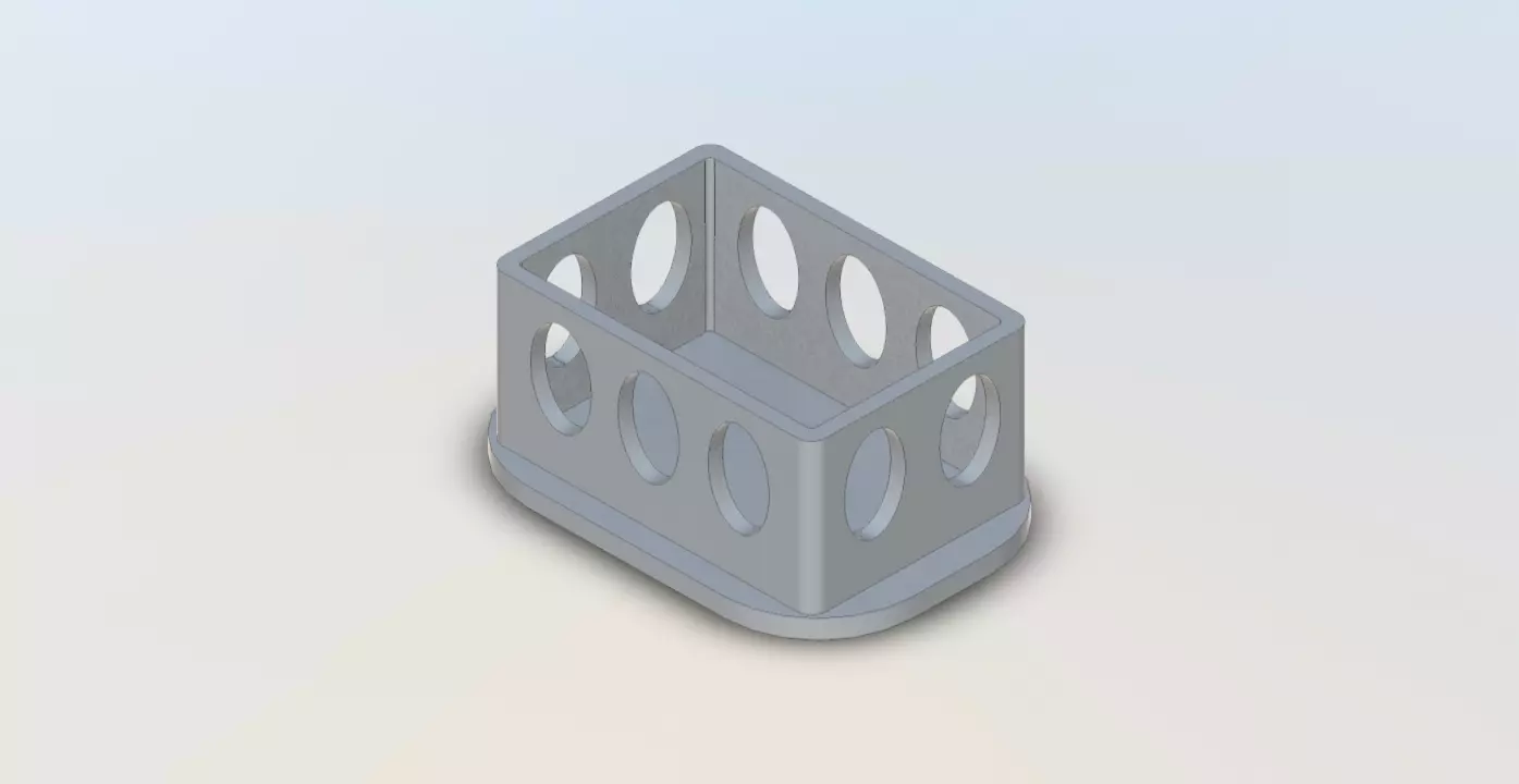 Sugar Packet Holder Free 3D print model