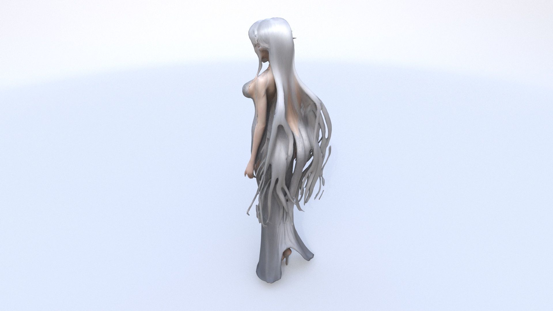 Elven Beauty 3D model_3