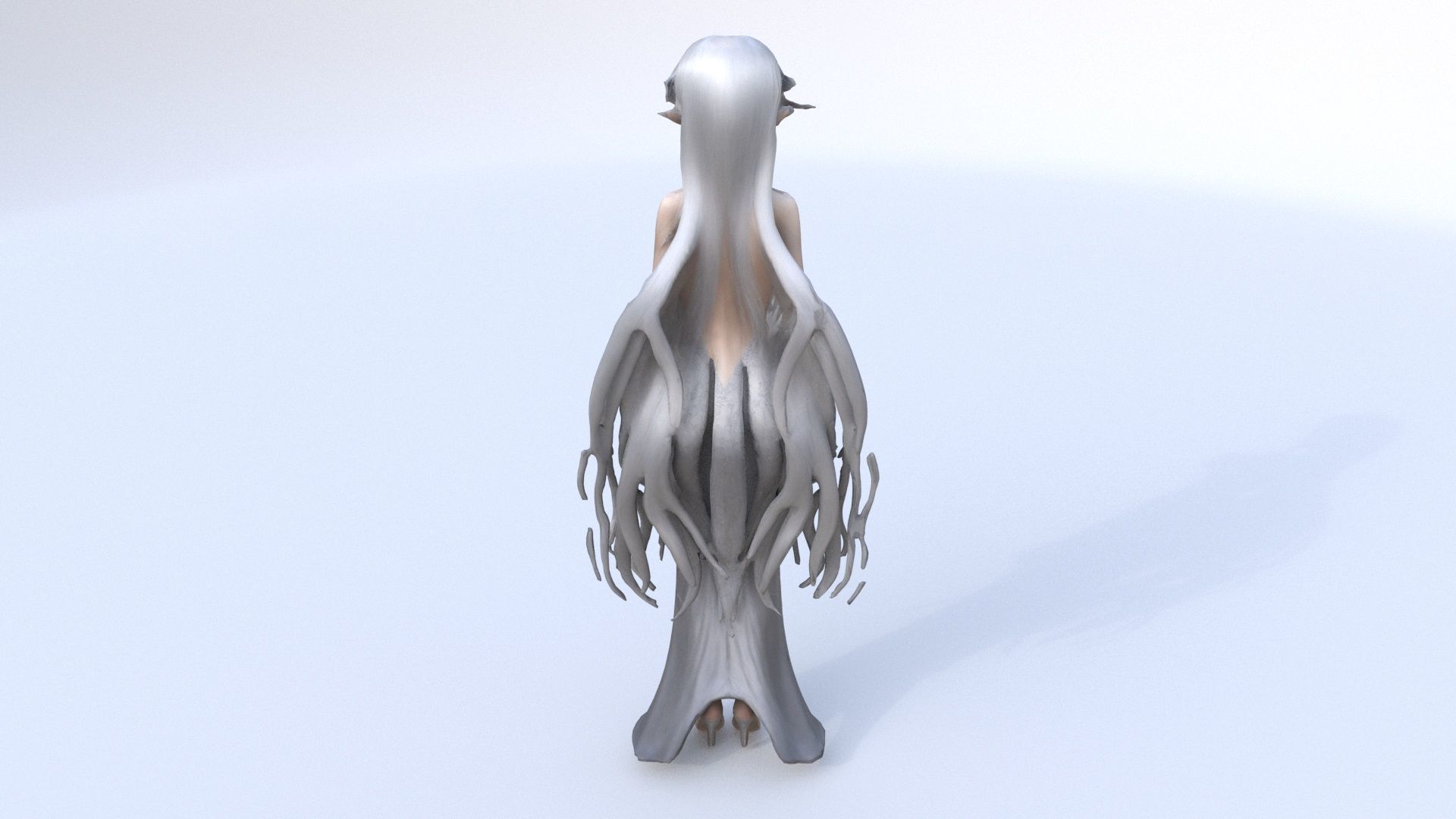 Elven Beauty 3D model_4