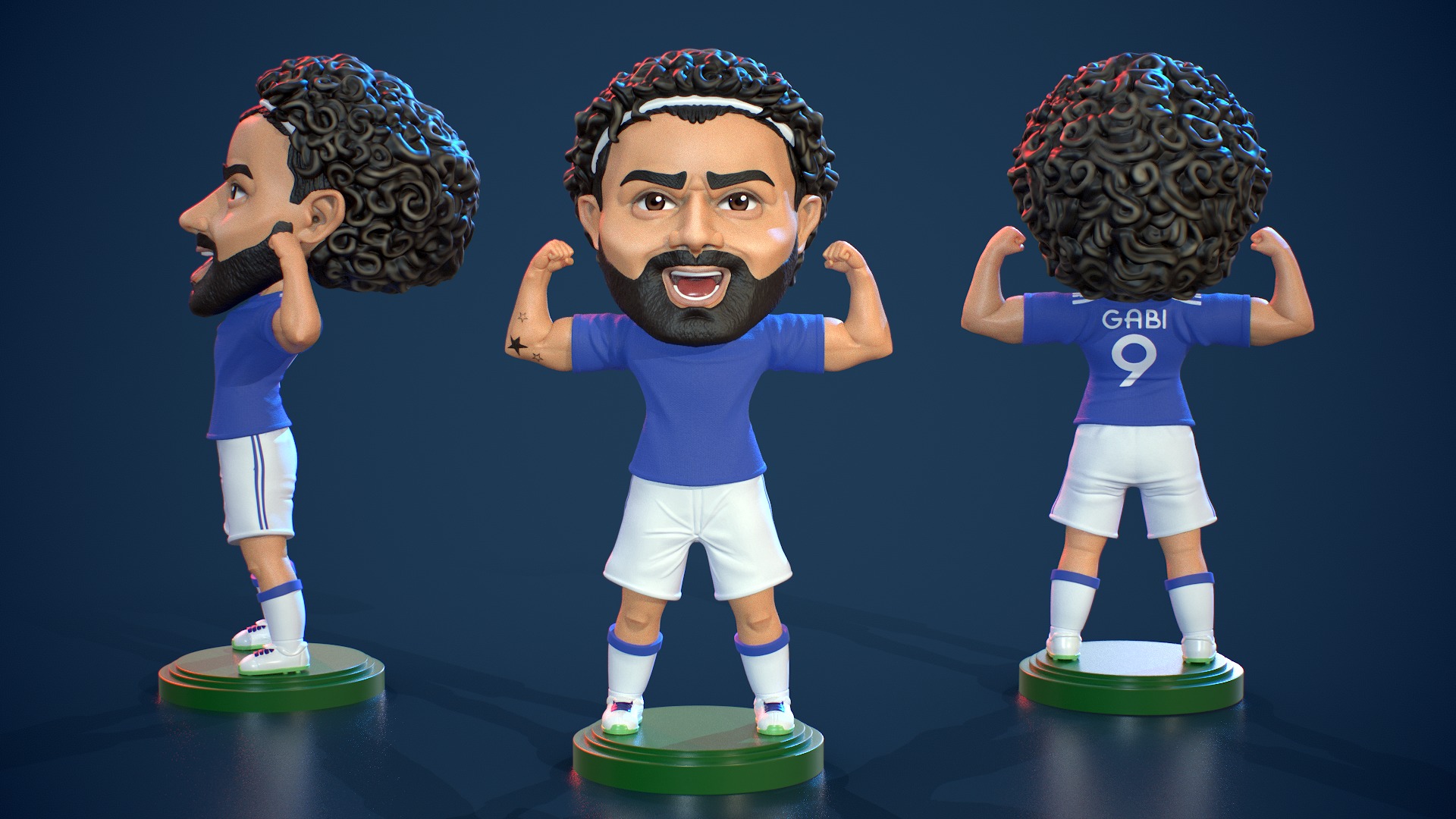 Gabigol Mini 3D print model_1