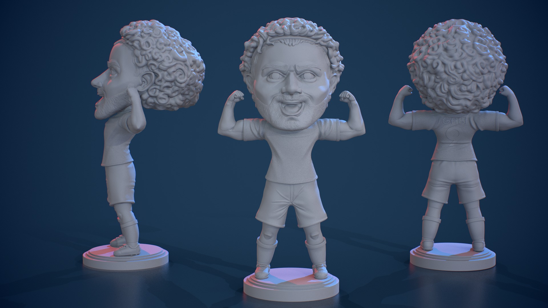 Gabigol Mini 3D print model_2