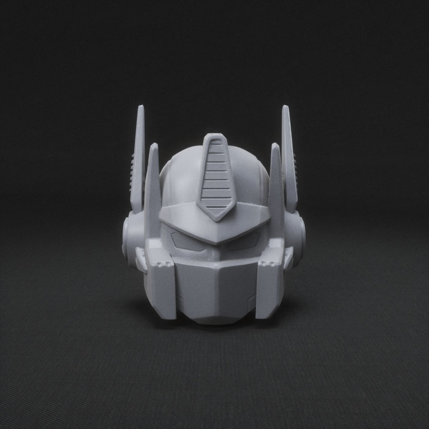 OPTIMUS PRIME G1 - magnet fridge head - 3D print model_1