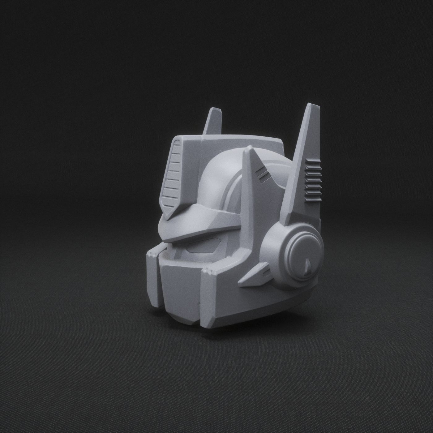 OPTIMUS PRIME G1 - magnet fridge head - 3D print model_2