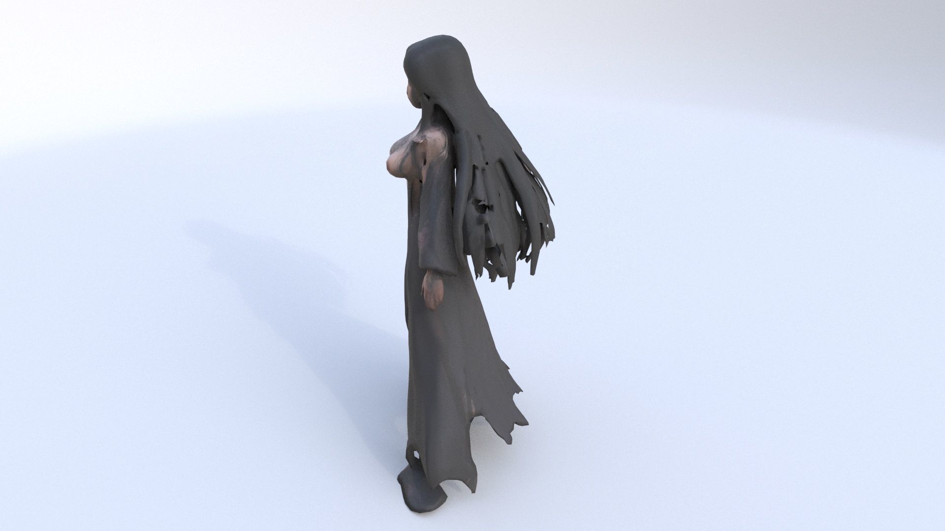 Mystic Sorceress 3D model_2