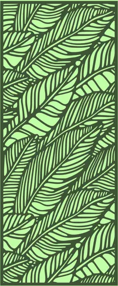 Door Decorative Plasma CNC 3D model_0