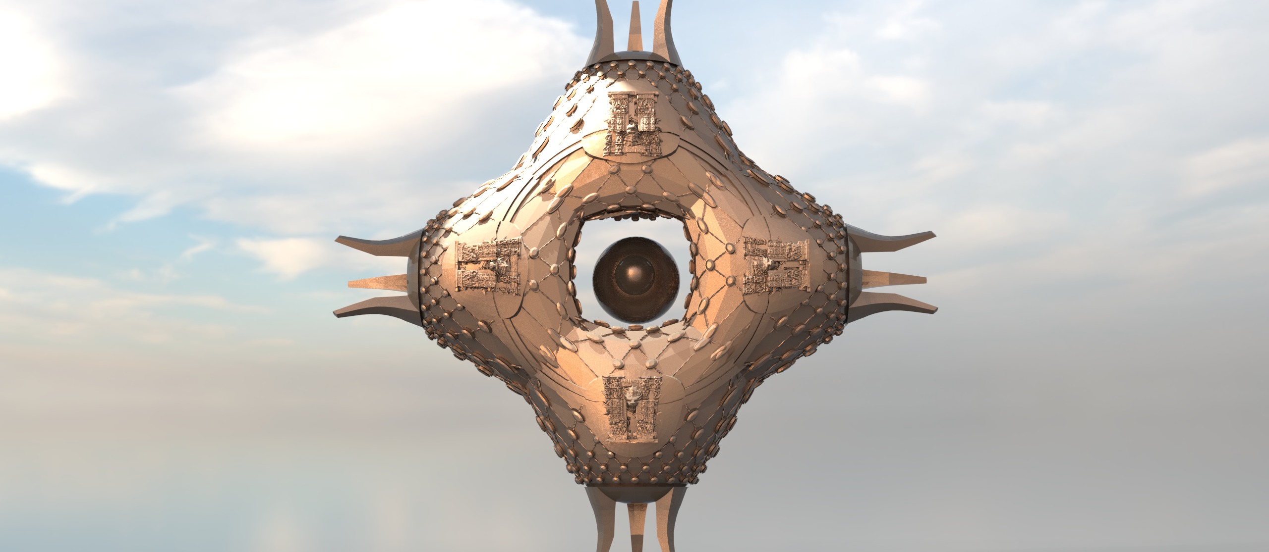 Babylonian Relic 2  3D model_1