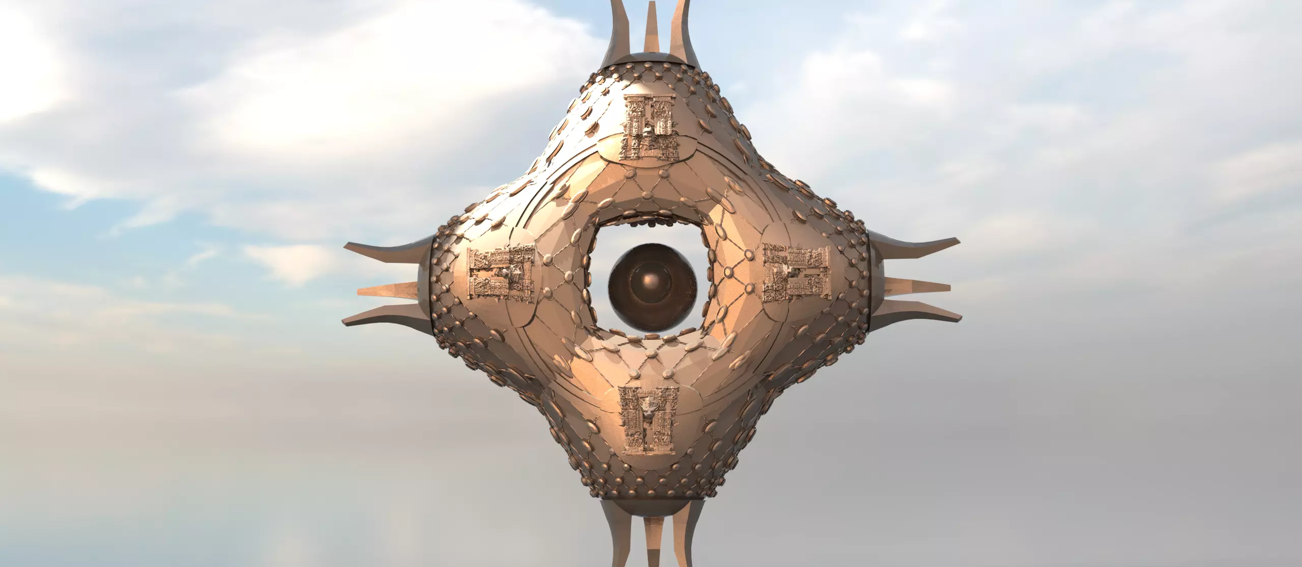 Babylonian Relic 2  3D model_0