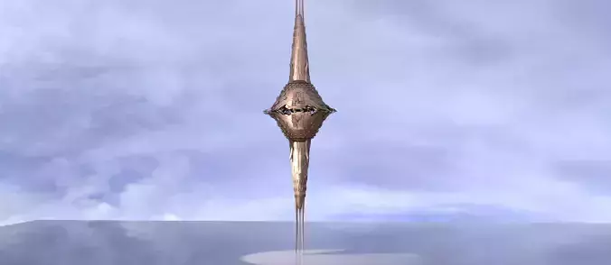 Babylonian Tower spire relic