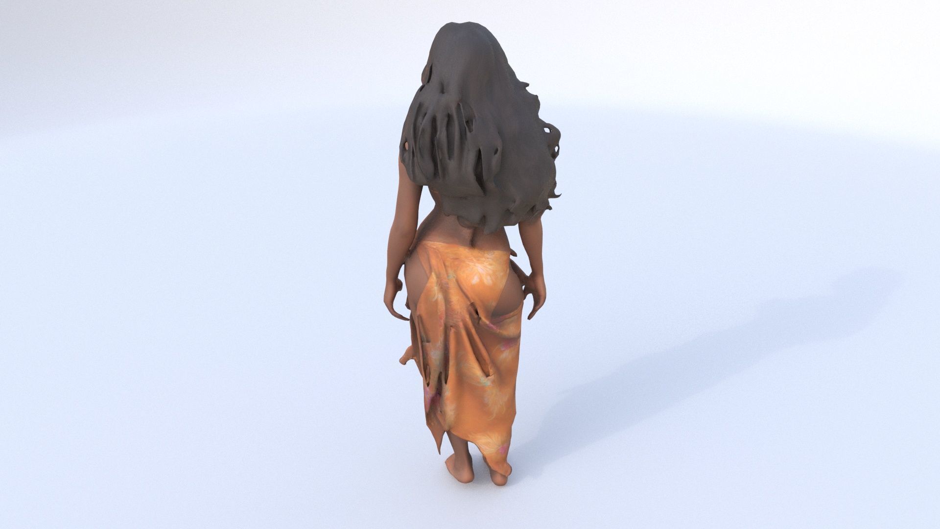 Tropical Beauty 3D model_4