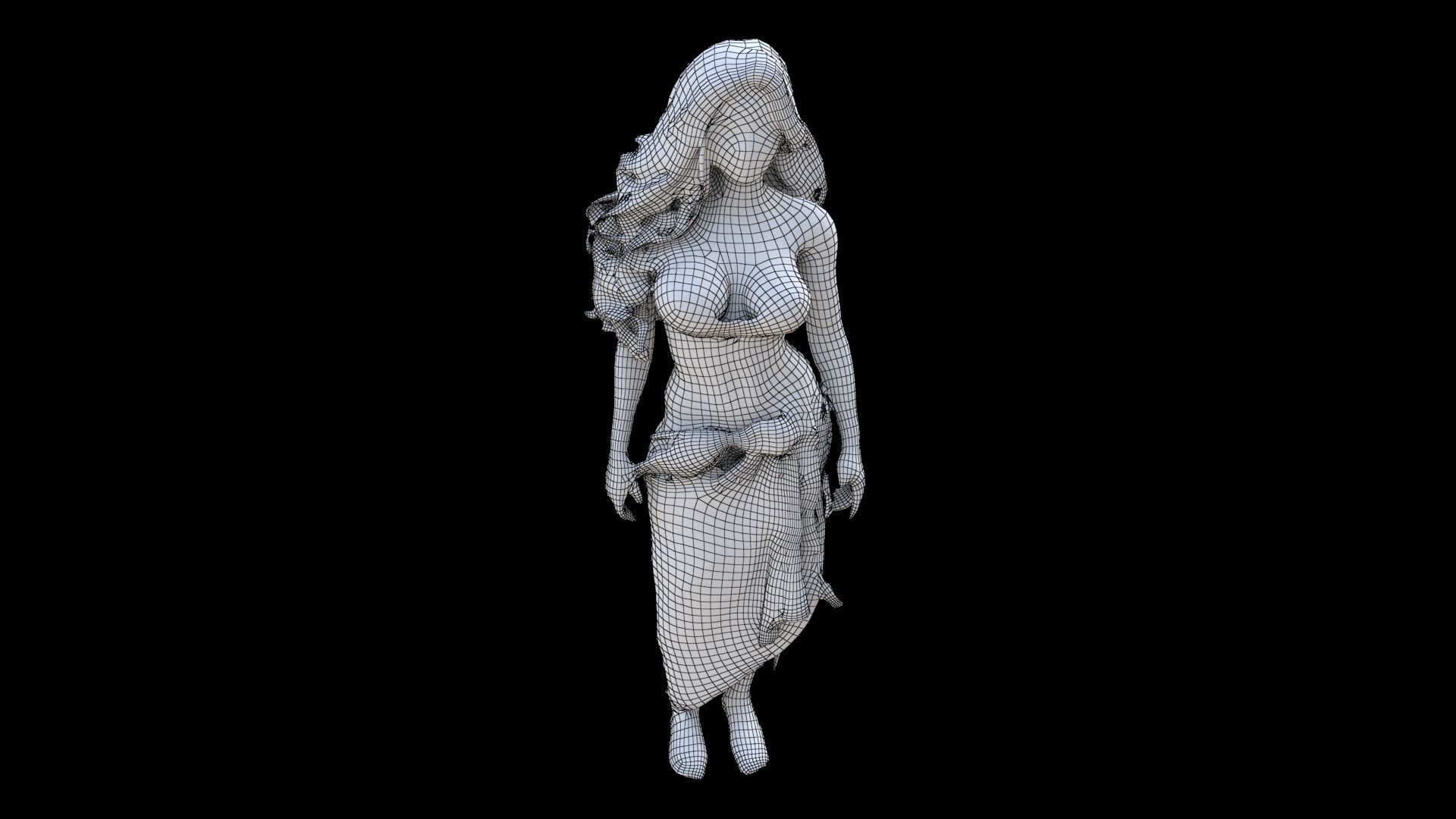 Tropical Beauty 3D model_6