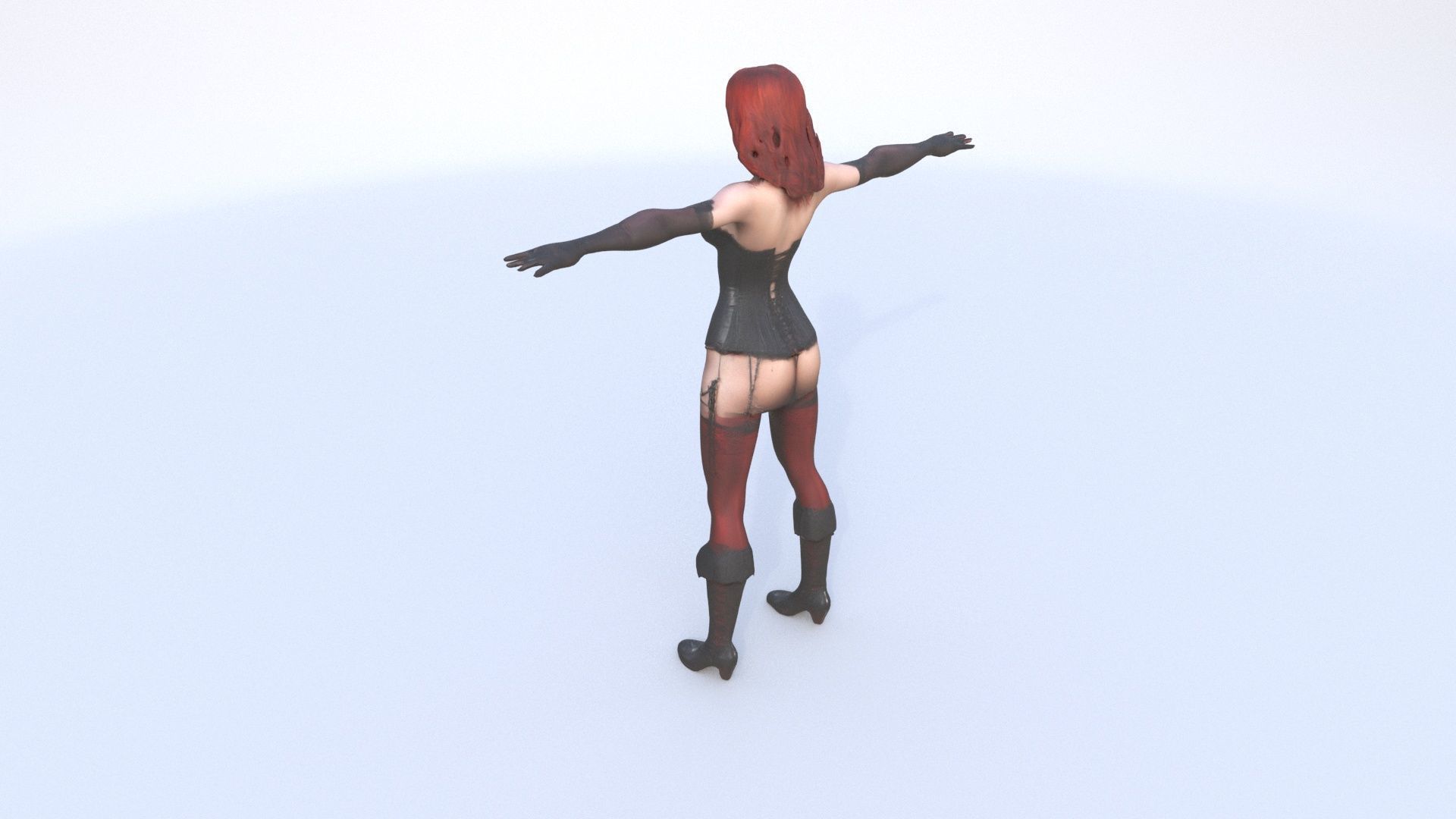 Victorian Rebel 3D model_3