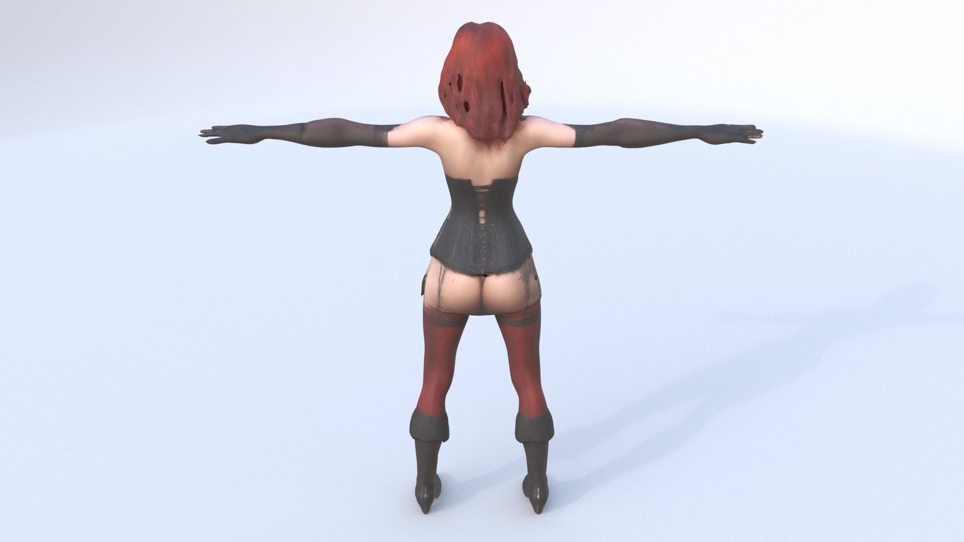 Victorian Rebel 3D model_4