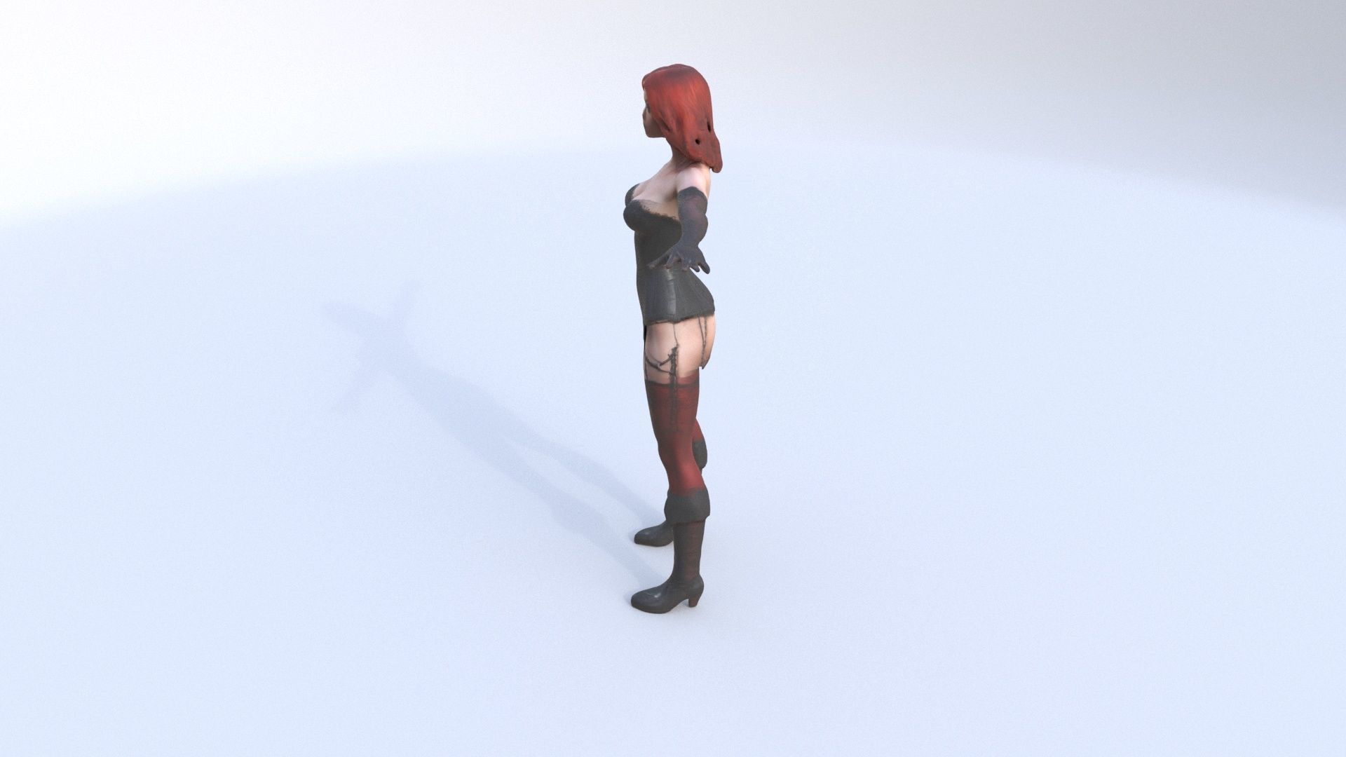 Victorian Rebel 3D model_2