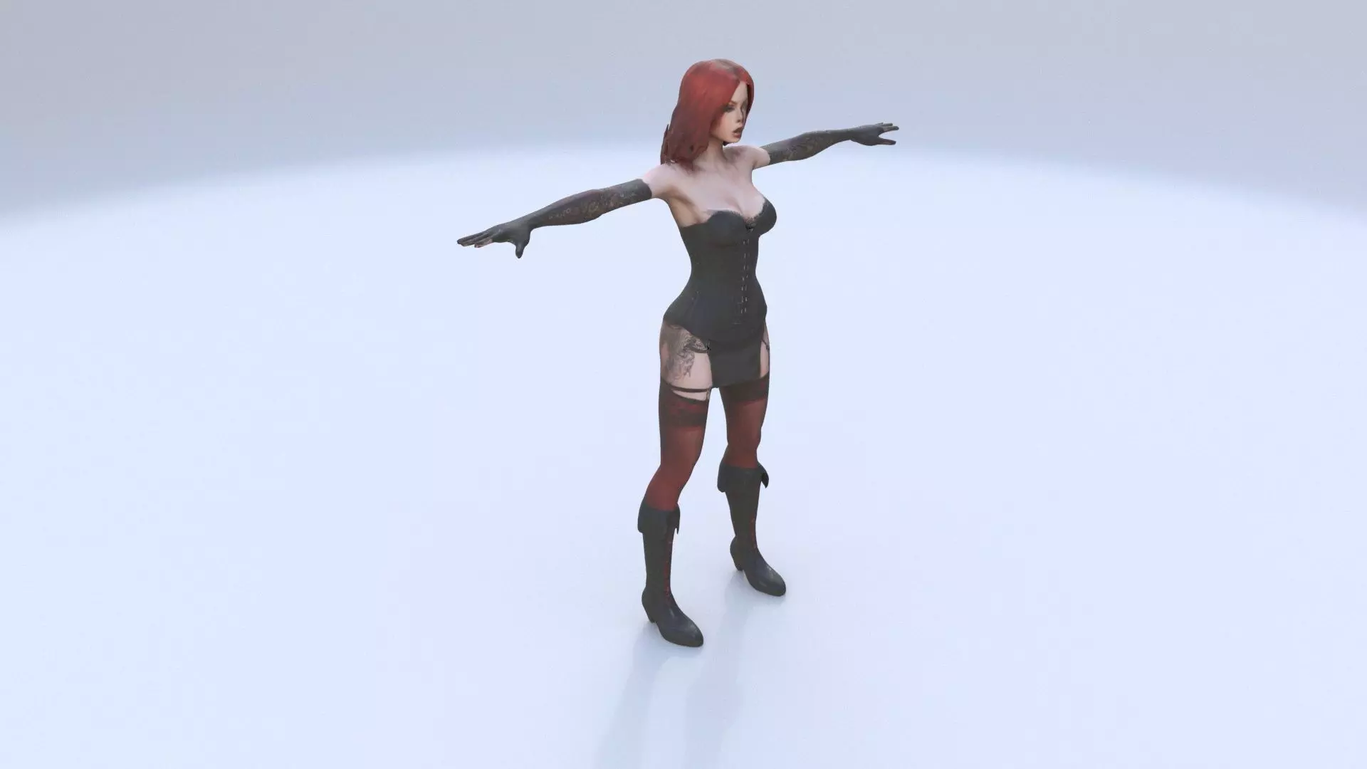 Victorian Rebel 3D model_0