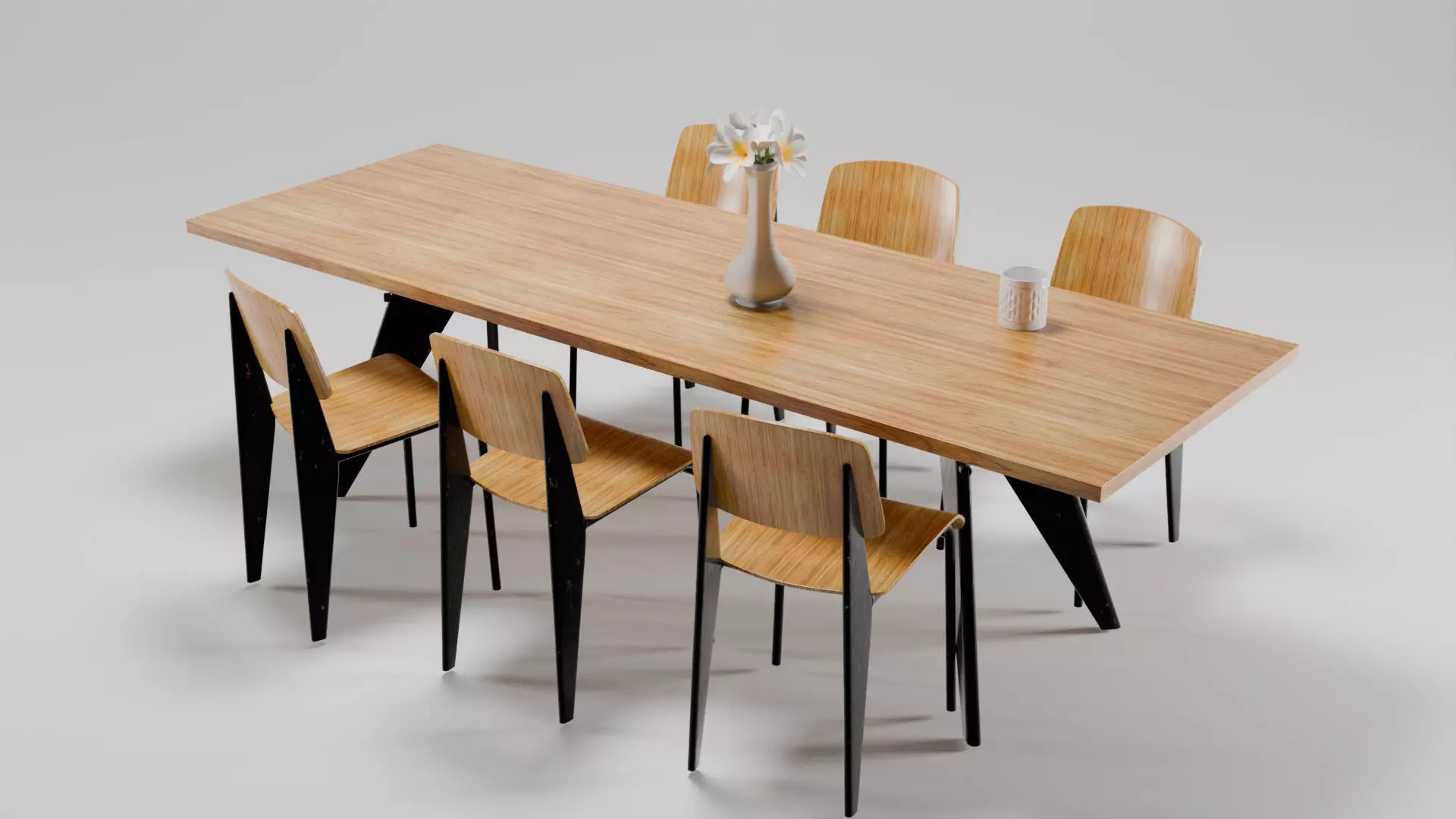 dining table 1 3D model_0