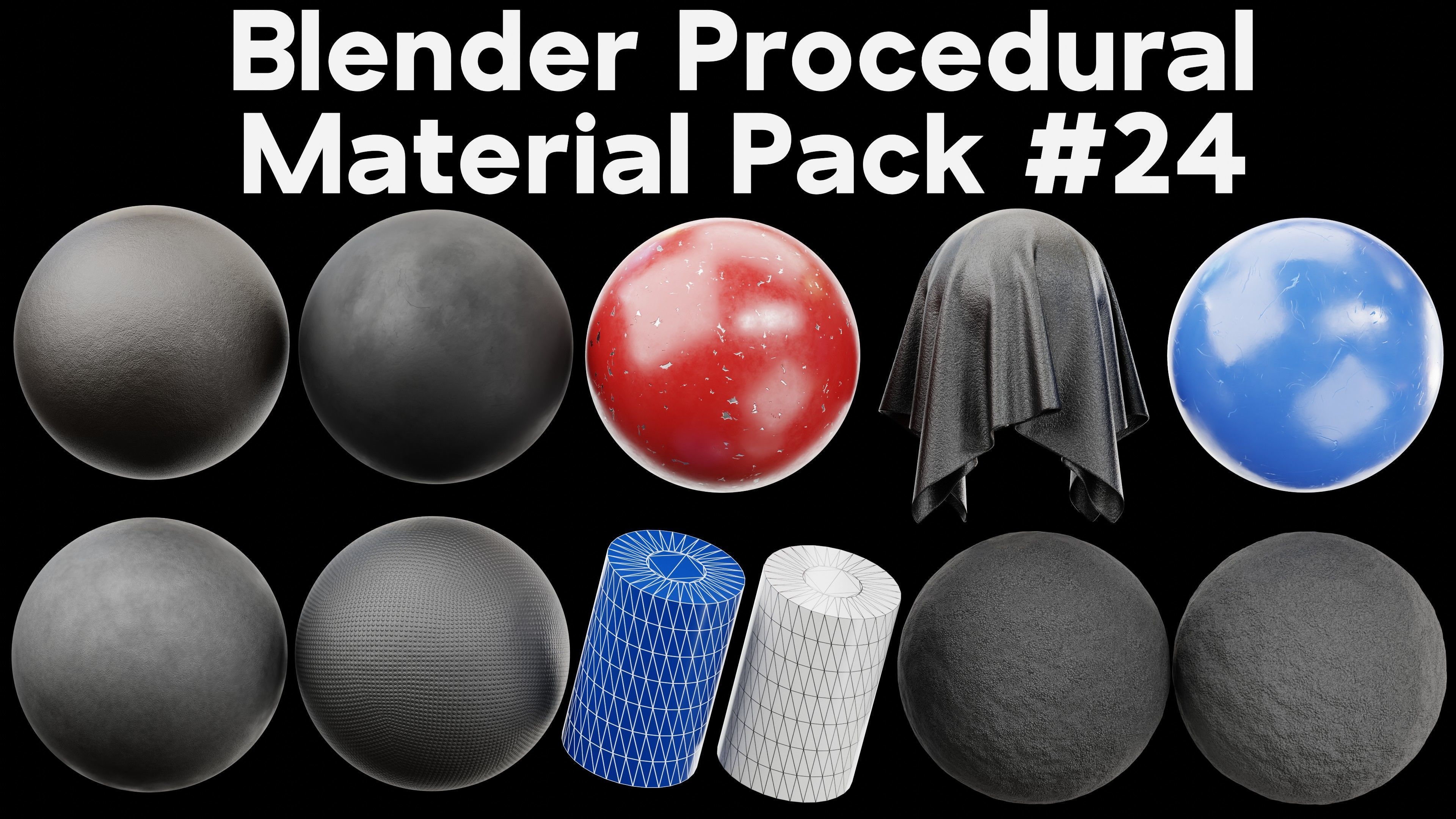 Blender Procedural Material Pack 24 Texture_1