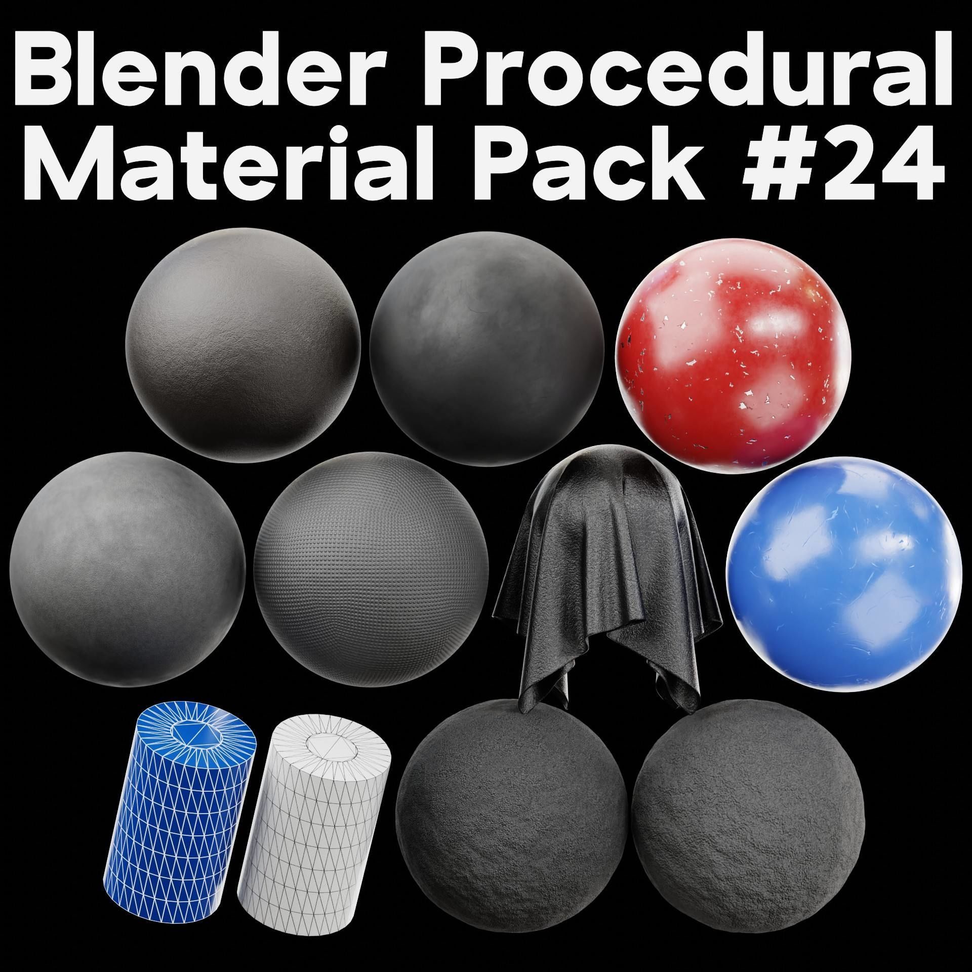 Blender Procedural Material Pack 24 Texture_17