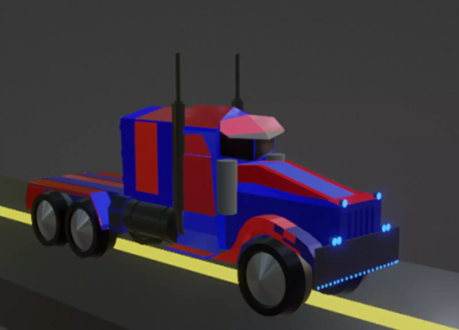 Transforme Optimus Prime 3D model_0