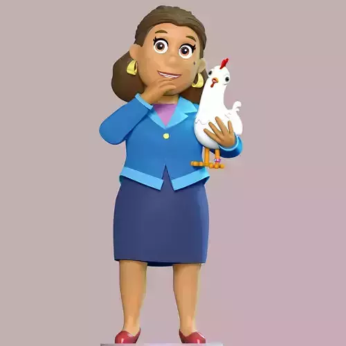 Mayor Goodway And Chickaletta - Paw Patrol