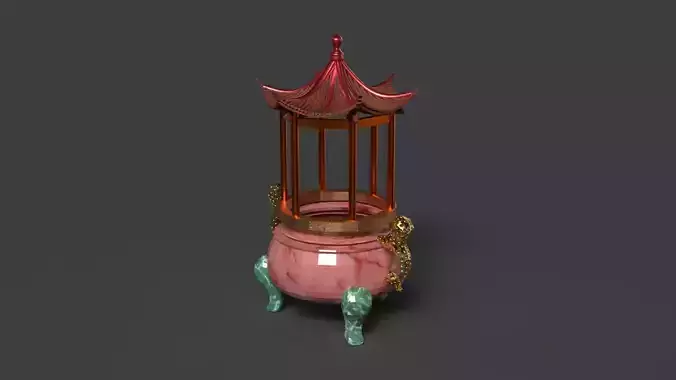 Chinese incense burner  