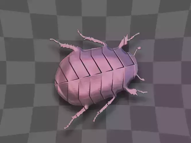 Cockchafer for 3D printing and CNC 3D print model