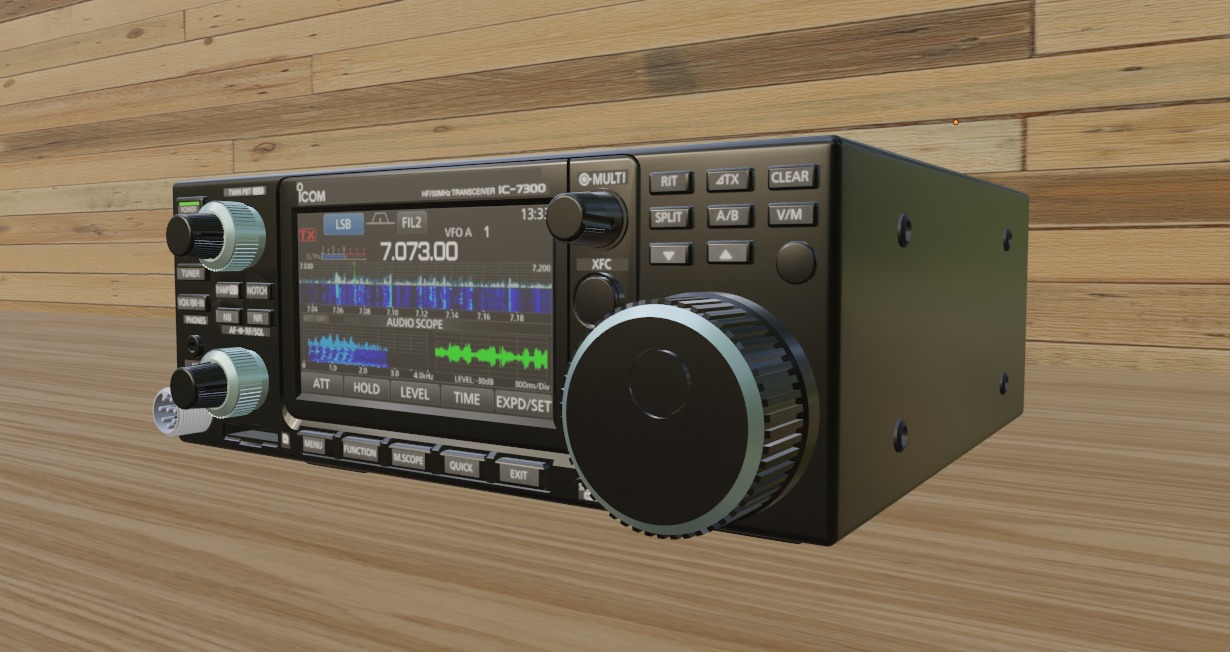 ham radio 3D print model_2
