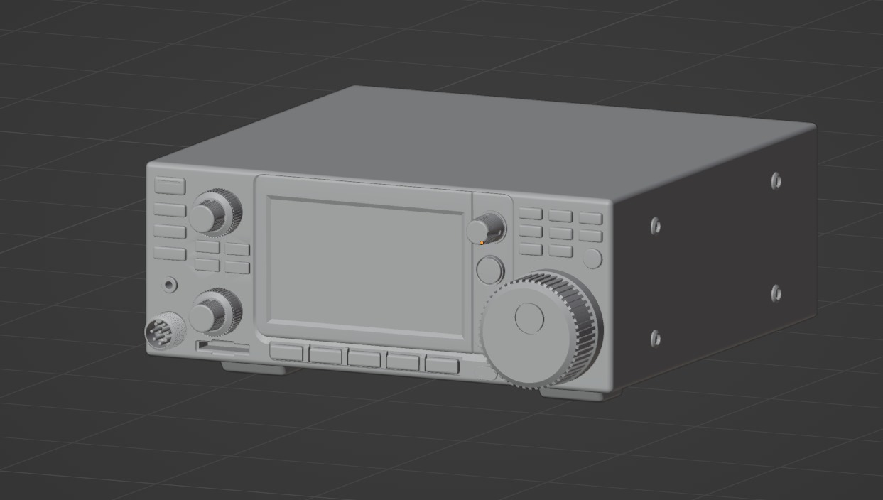ham radio 3D print model_9