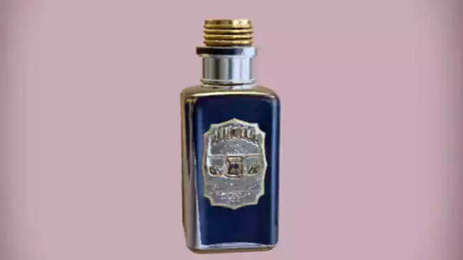 bottle of writing ink 3D model