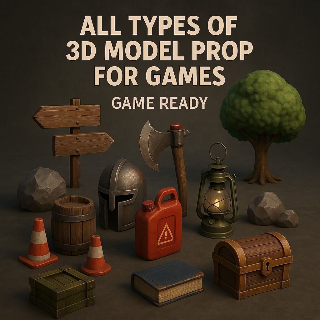 wooden bowling pin 3D model_2