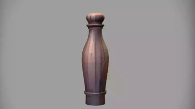 wooden bowling pin