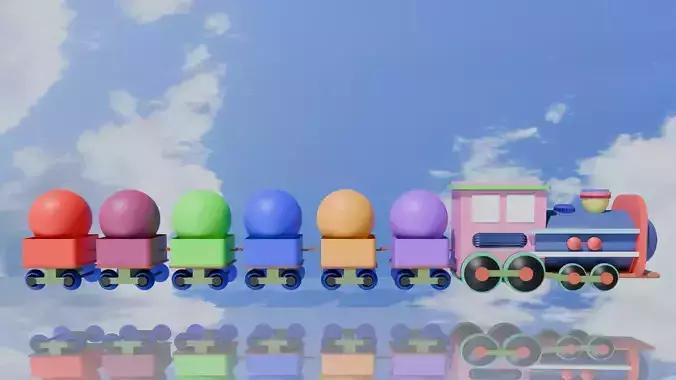 Kids Animated Train