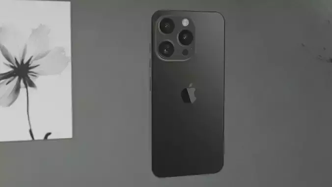 Iphone 15 Pro Max Low-poly 3D model