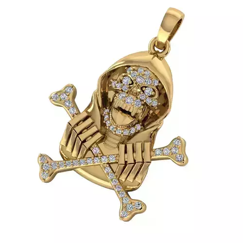  skul pendant 3D print model