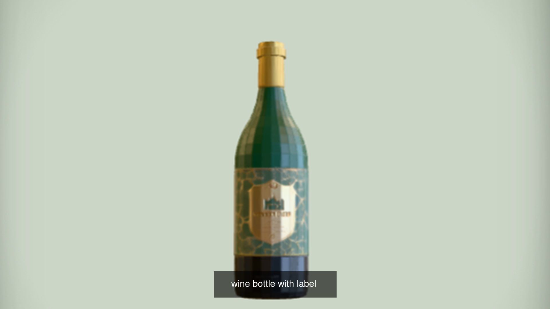 Comprehensive 3D model of Bottle Collection for Games Ready _52