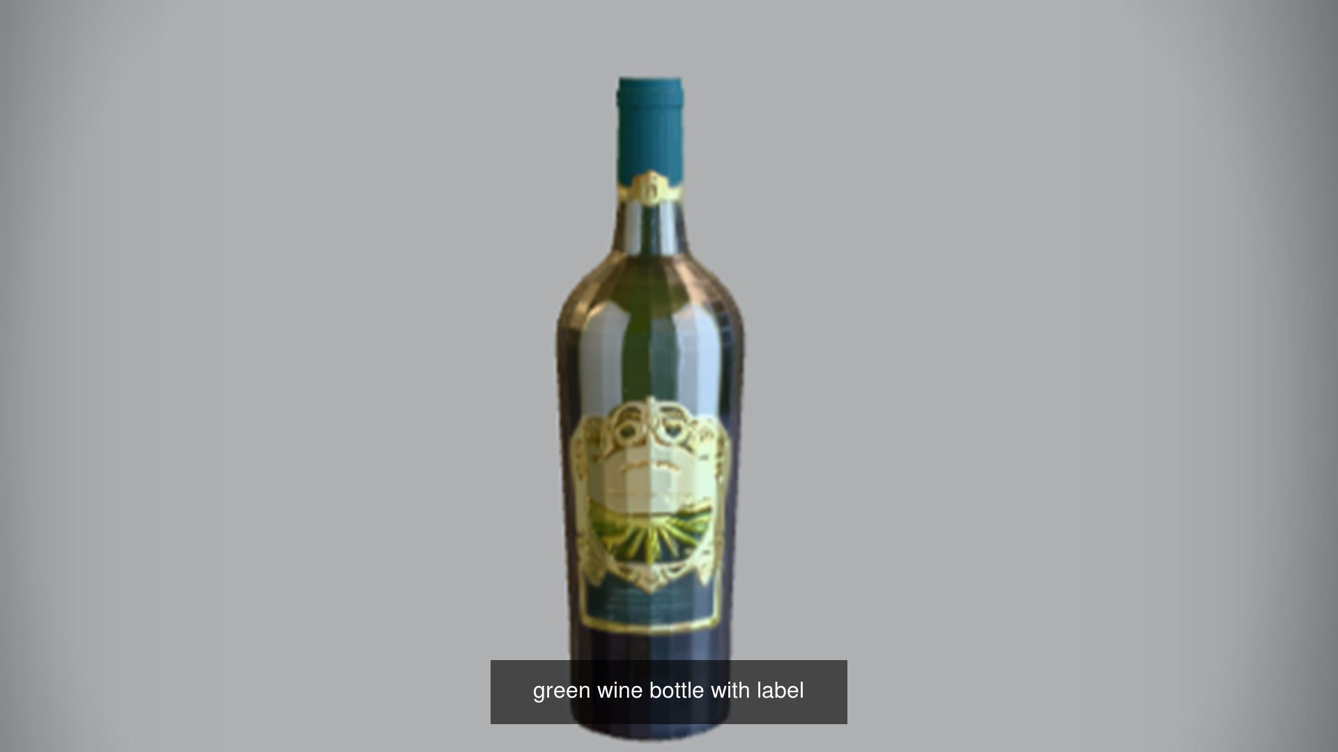Comprehensive 3D model of Bottle Collection for Games Ready _24