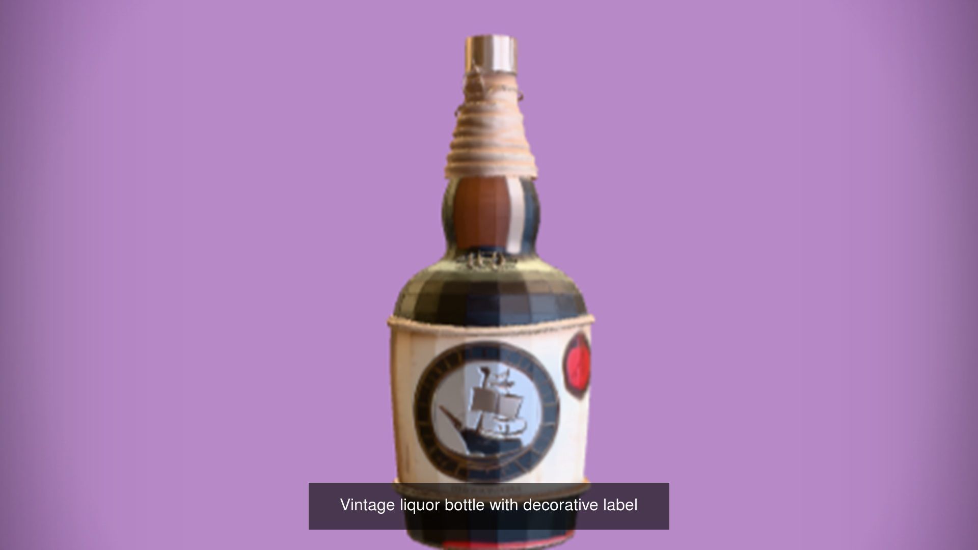 Comprehensive 3D model of Bottle Collection for Games Ready _19