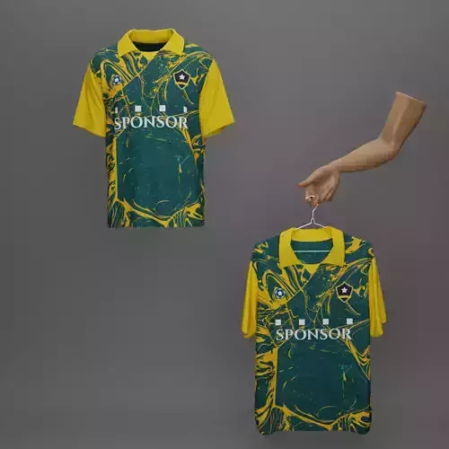 05 Customizable 3D Jersey Mockup with Two Animated Display 