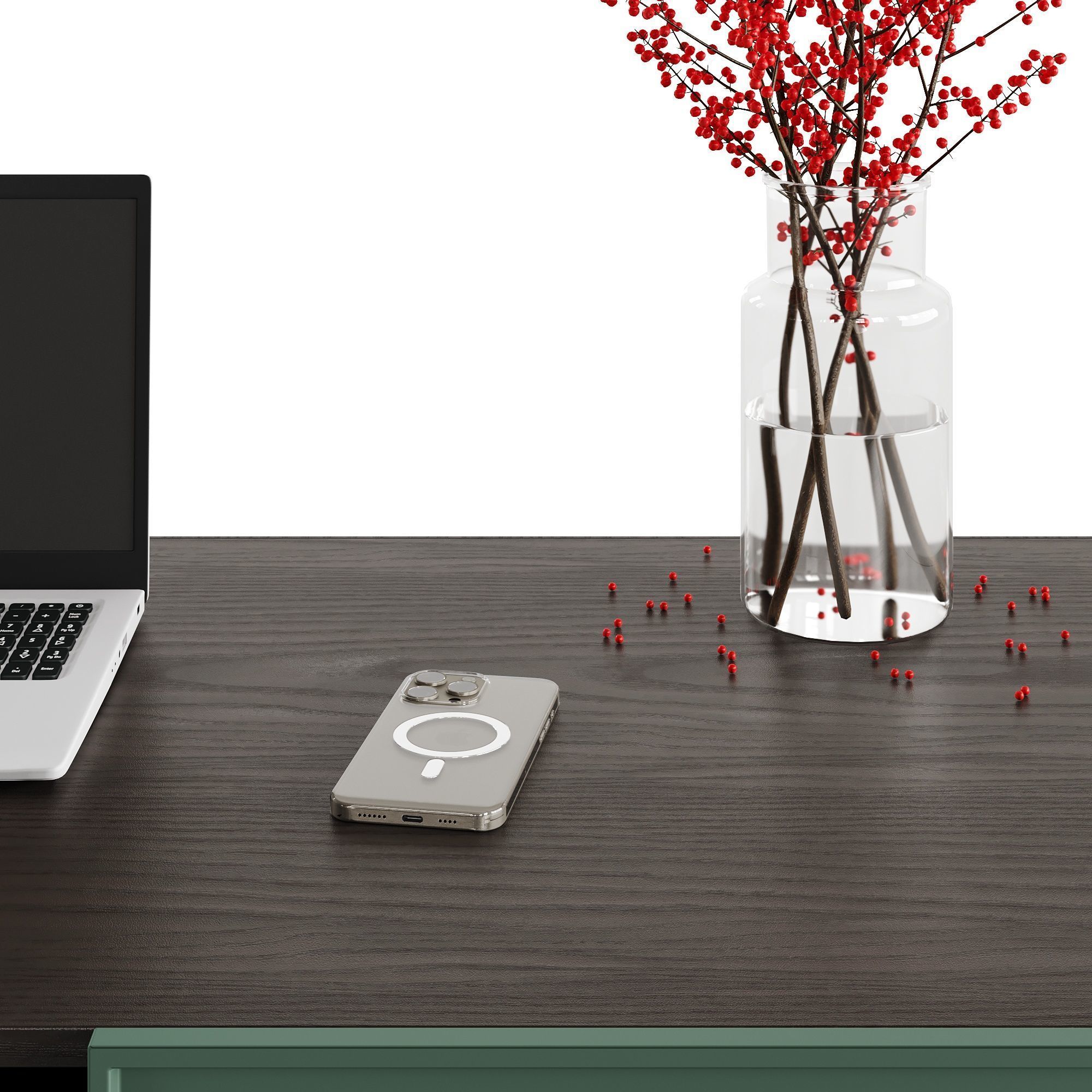 Writing table Nicole 3D model_5