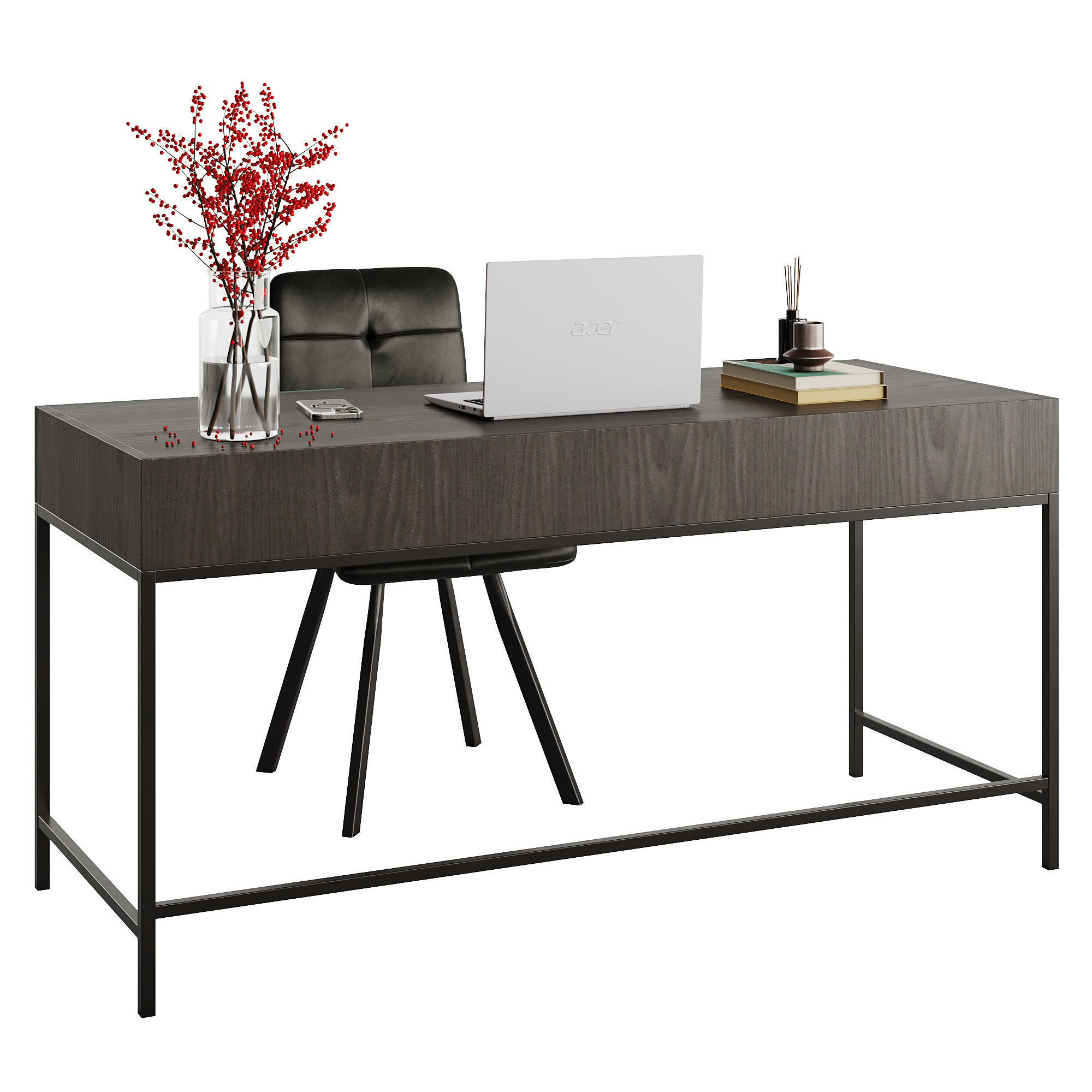 Writing table Nicole 3D model_7