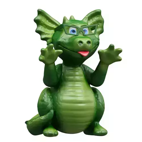 Dragon Dracosha Dinosaur Toy Figurine Figurine