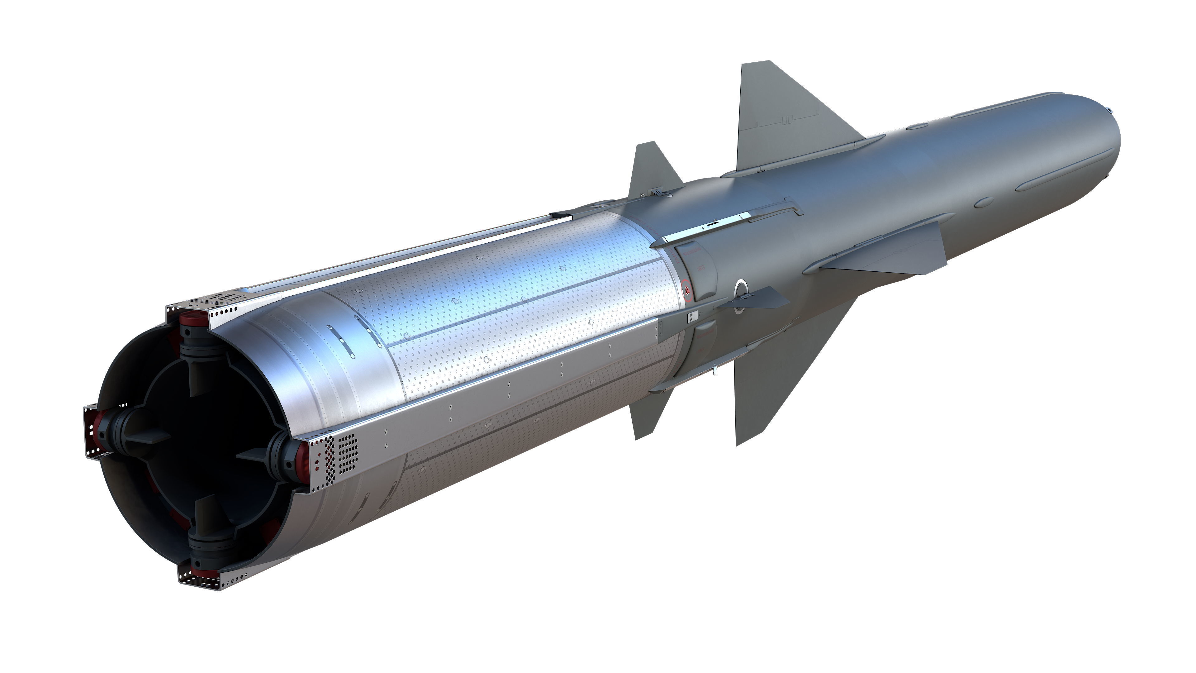 P-800 Oniks  Yakhont Bastion  SS-N-26 Strobile Brahmos 3D model_5