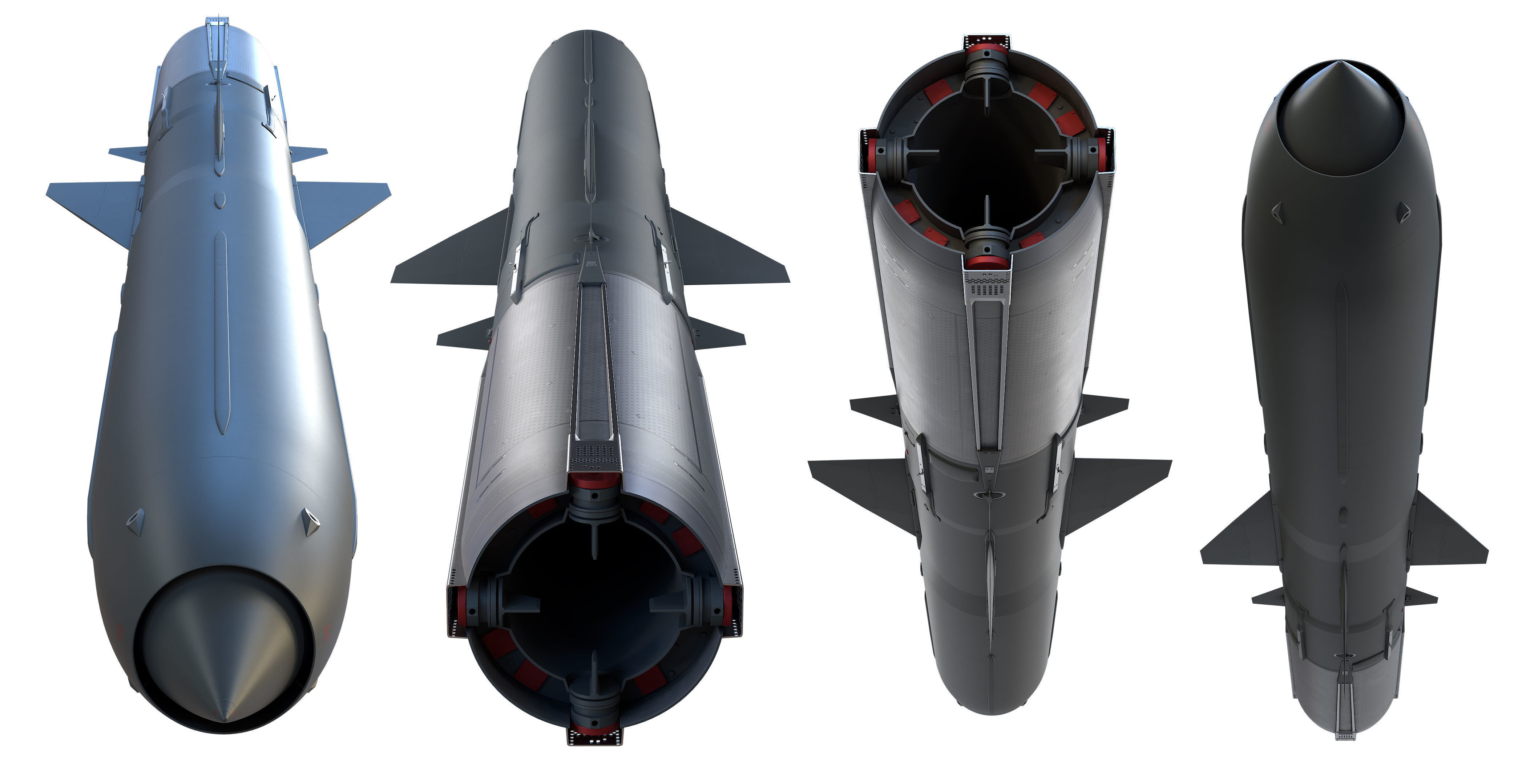 P-800 Oniks  Yakhont Bastion  SS-N-26 Strobile Brahmos 3D model_6