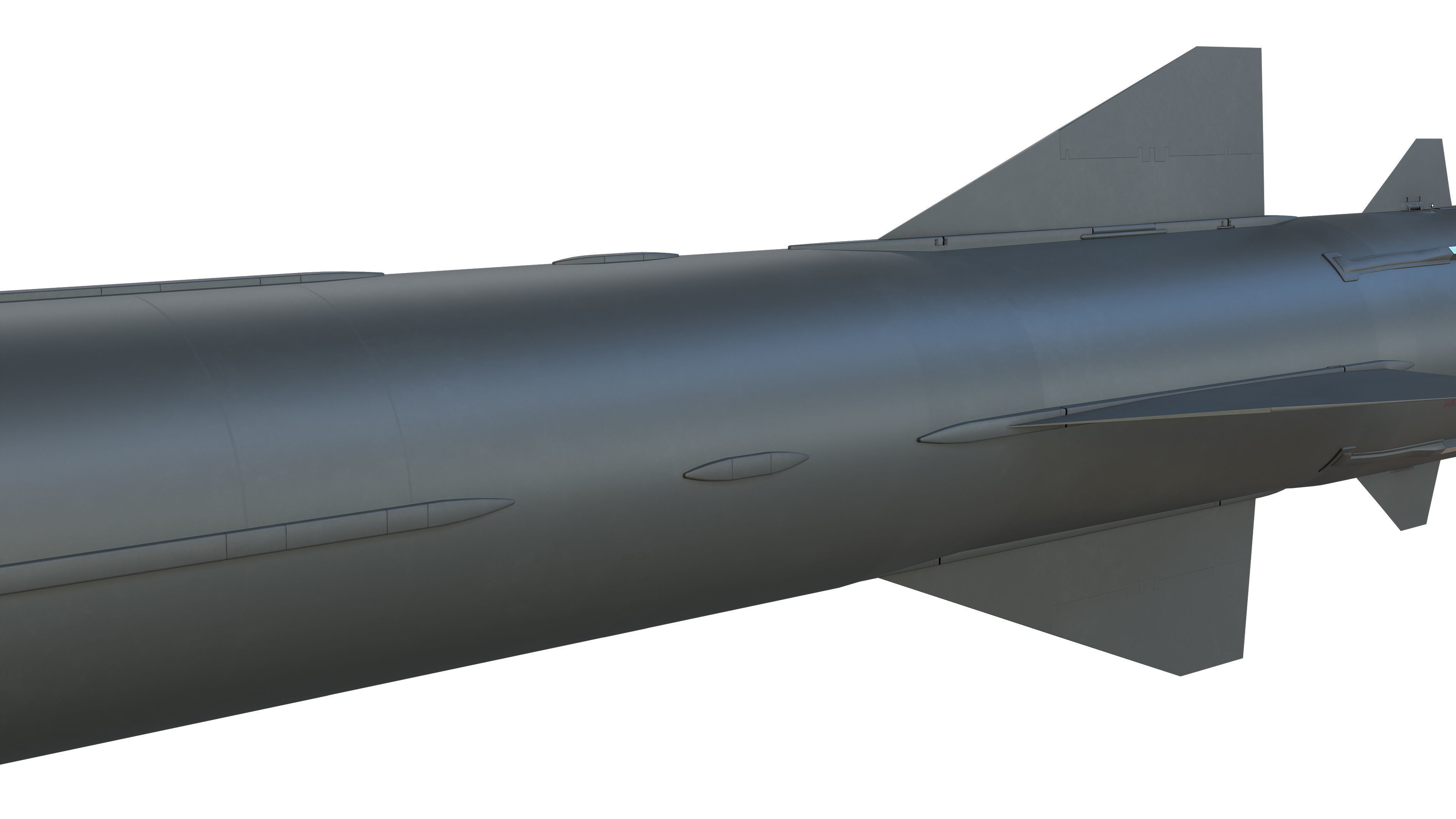 P-800 Oniks  Yakhont Bastion  SS-N-26 Strobile Brahmos 3D model_9