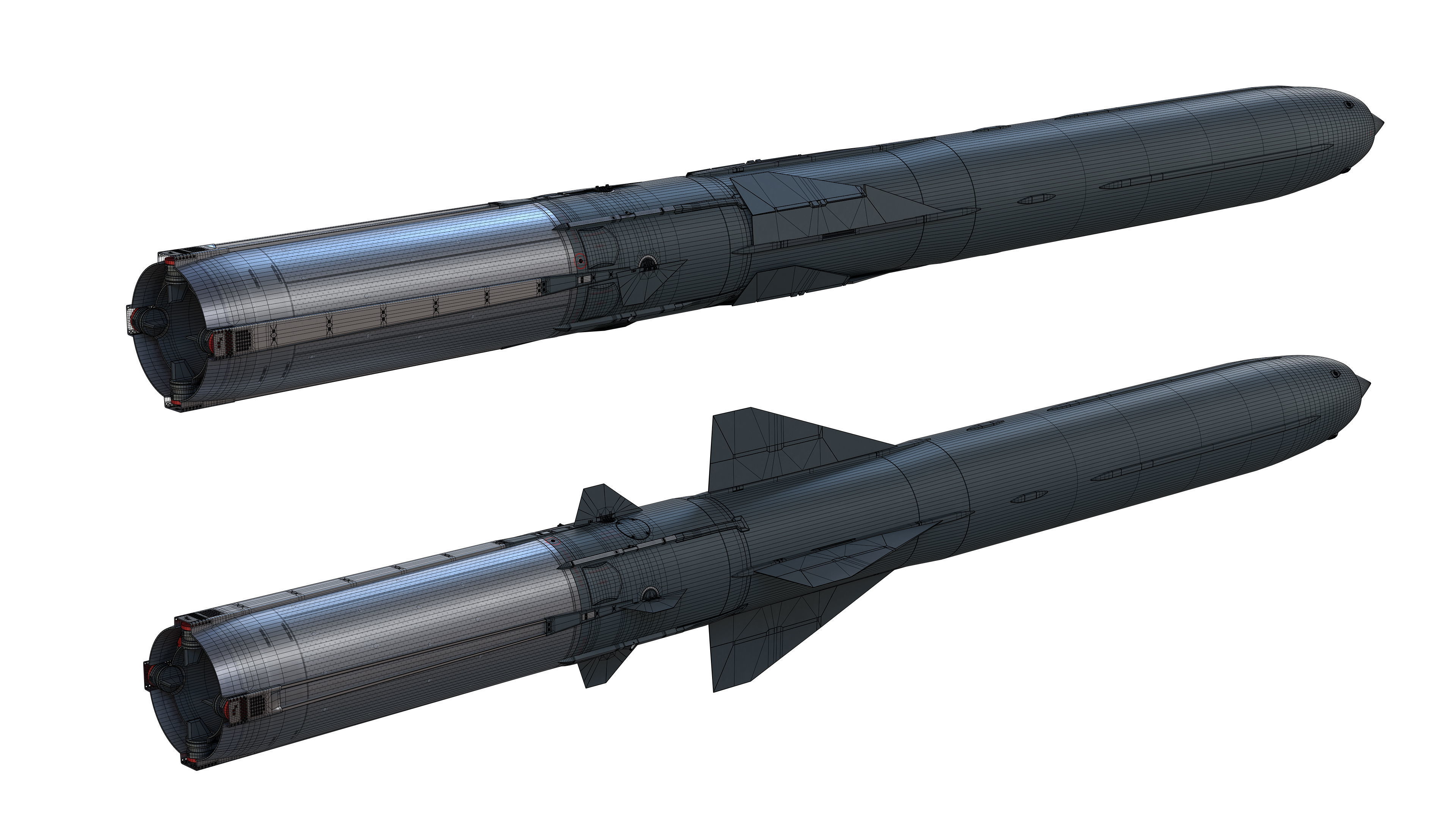 P-800 Oniks  Yakhont Bastion  SS-N-26 Strobile Brahmos 3D model_15