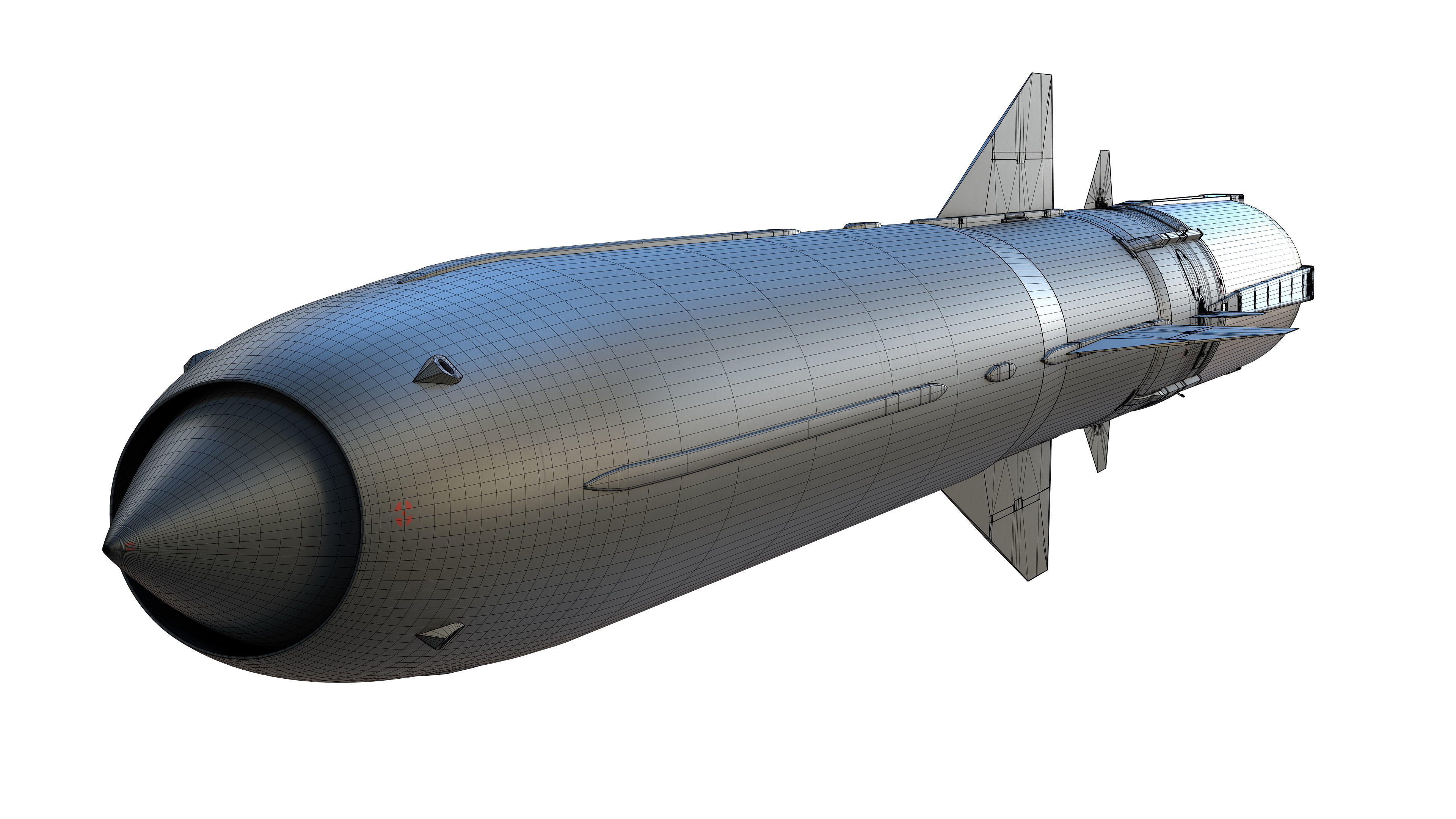 P-800 Oniks  Yakhont Bastion  SS-N-26 Strobile Brahmos 3D model_16