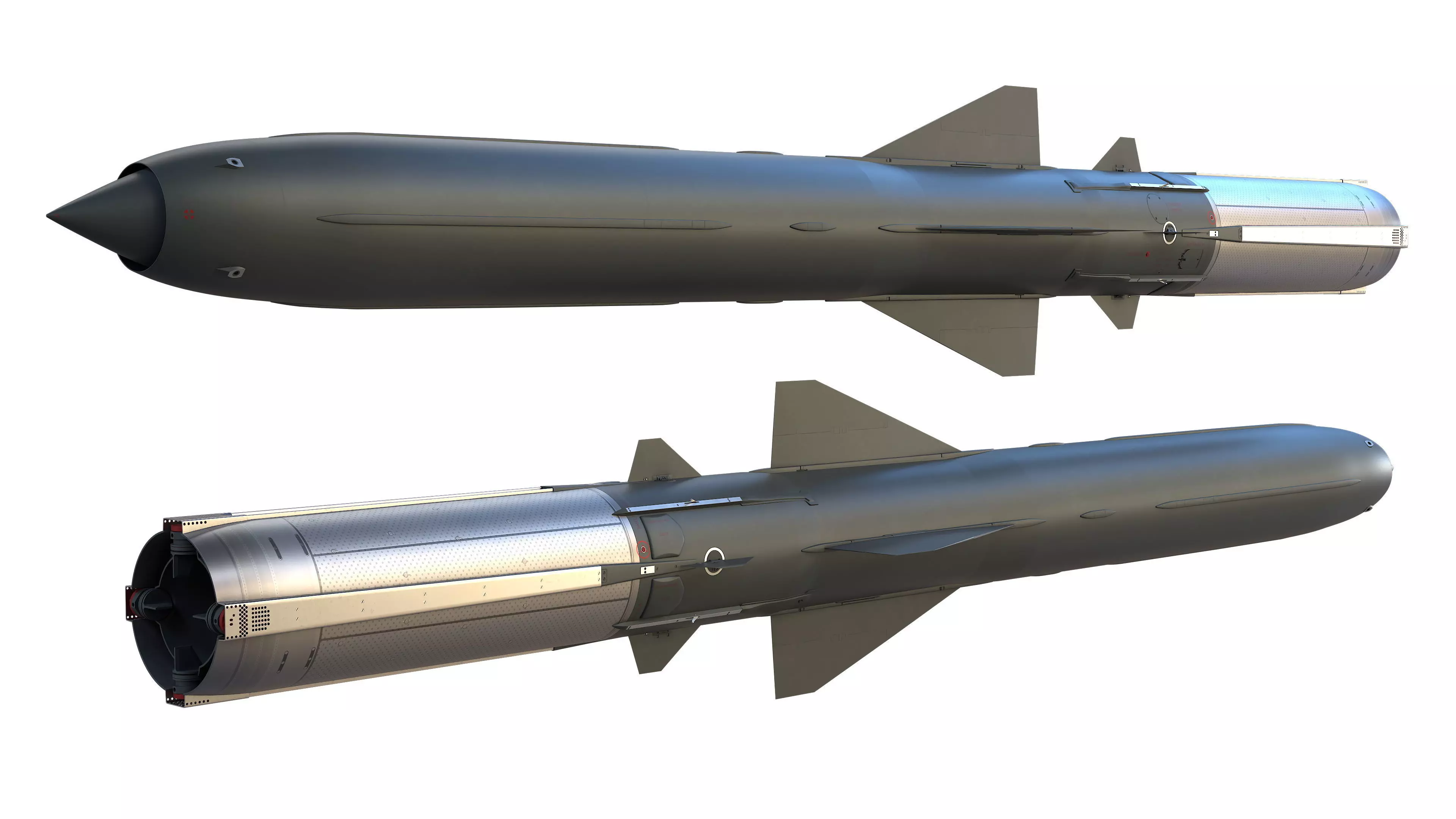 P-800 Oniks  Yakhont Bastion  SS-N-26 Strobile Brahmos 3D model_0